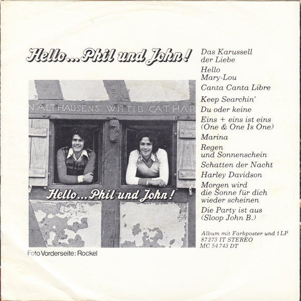 Phil & John : Buona Sera (7", Single)