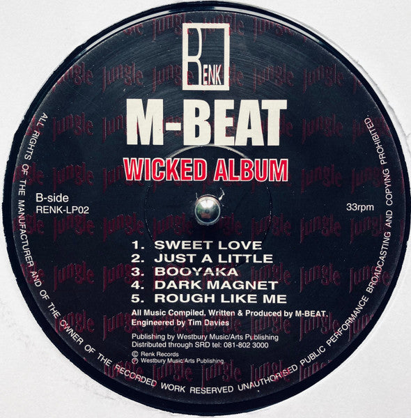 M-Beat : Wicked Album (LP, Album)