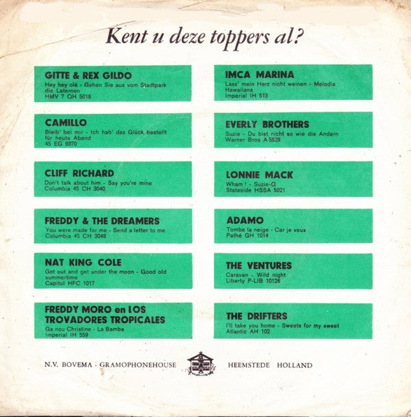 The Dave Clark 5* : Can't You See That She's Mine / Because (7", Single)