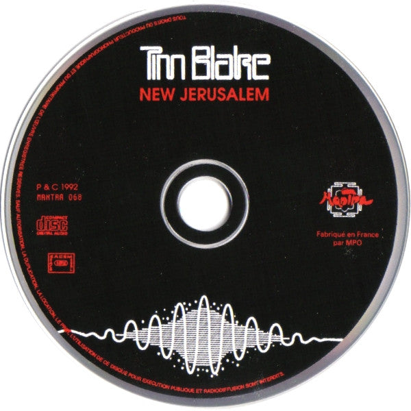 Tim Blake : Blake's New Jerusalem (CD, Album, RE)
