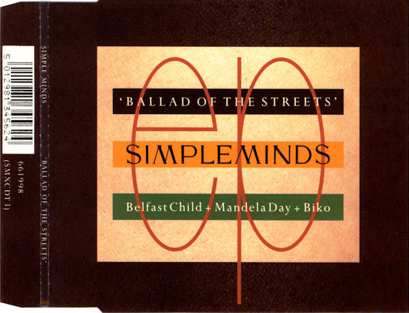 Simple Minds : Ballad Of The Streets (CD, EP)