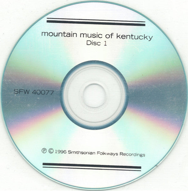Various : Mountain Music Of Kentucky (2xCD-ROM, Album, Enh, RE)
