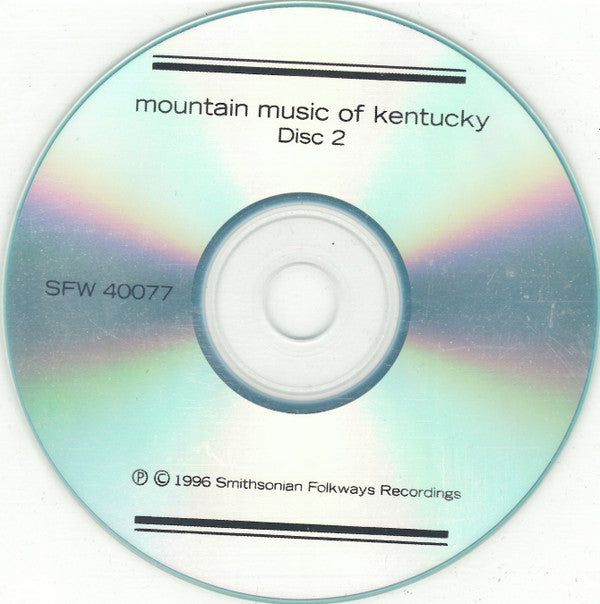 Various : Mountain Music Of Kentucky (2xCD-ROM, Album, Enh, RE)