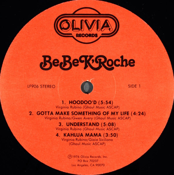Be Be K'Roche : Be Be K'Roche (LP)