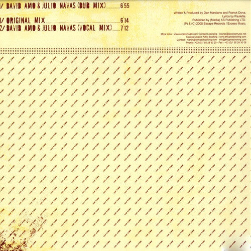 Dan Marciano : All I Want! (12")