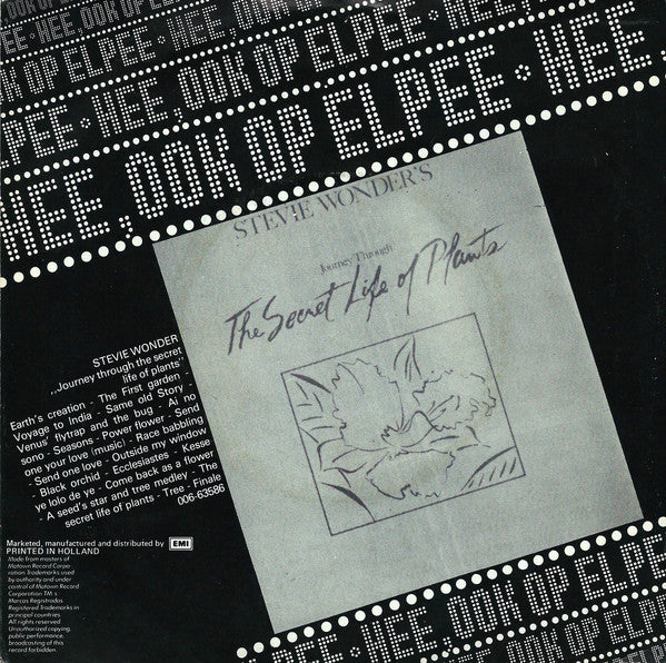 Stevie Wonder : Black Orchid (7", Single)