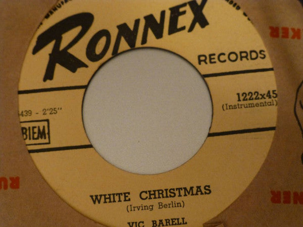 Vic Barell And His Orchestra : White Christmas (7")