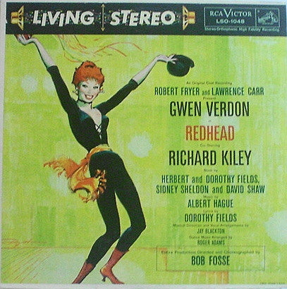 Gwen Verdon, Richard Kiley : Redhead (An Original Cast Recording) (LP, RE)