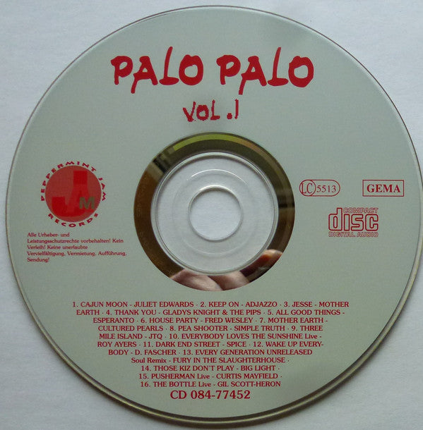 Various : Palo Palo Vol.1 - Groove Out Your Funky Soul! (CD, Comp)