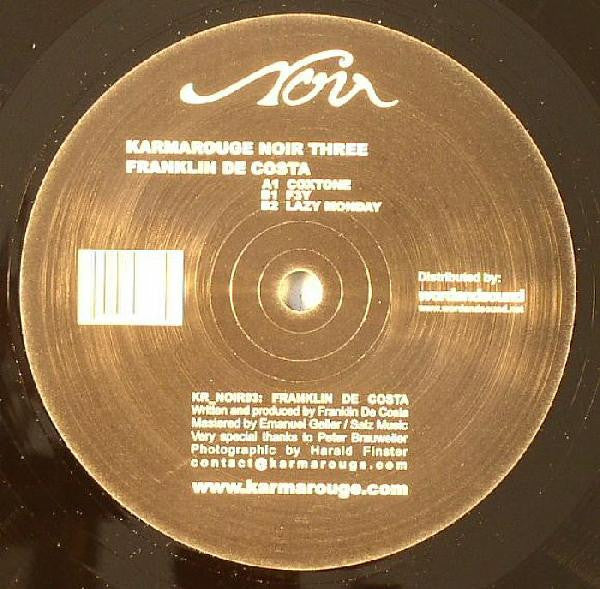 Franklin De Costa : Karmarouge Noir Three (12")