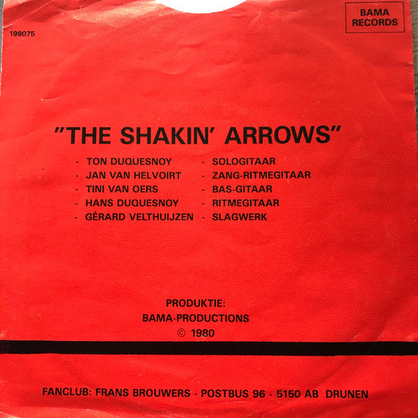 The Shakin' Arrows : Spanish Hunter (7")