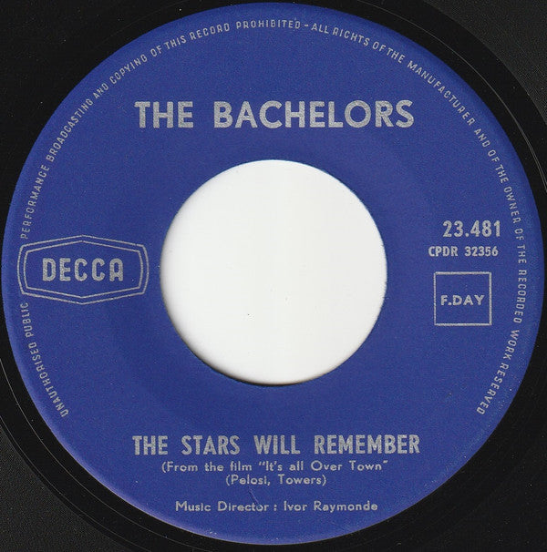 The Bachelors : Diane (7", Single)