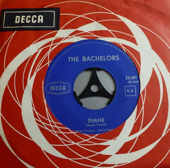 The Bachelors : Diane (7", Single)