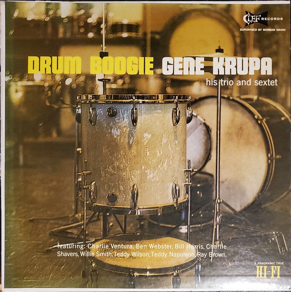 Gene Krupa Trio And Sextet* : Drum Boogie (LP, Album)
