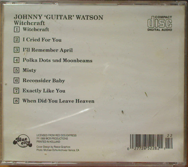 Johnny Guitar Watson : Witchcraft (CD, Album, RE)