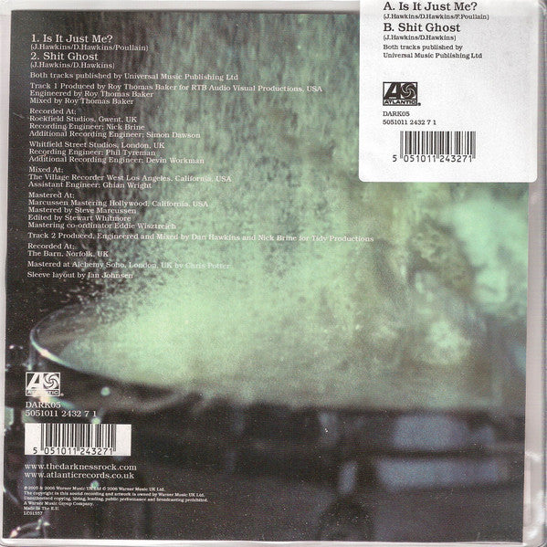 The Darkness : Is It Just Me? (7", Single, Ltd, Pic)