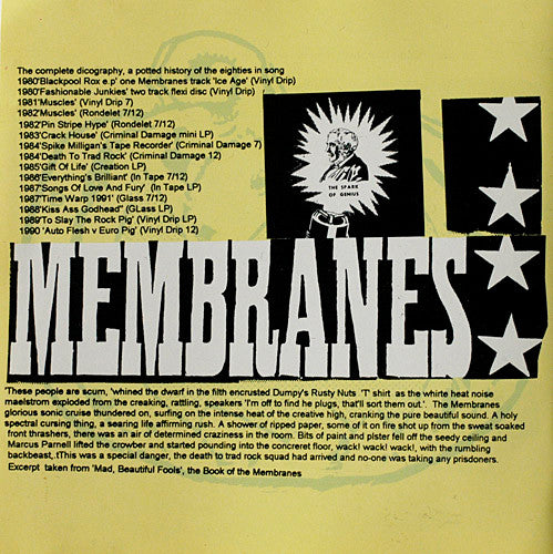The Membranes : Wrong Place At The Wrong Time (CD, Comp)