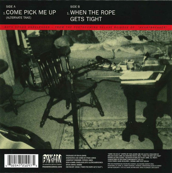 Ryan Adams : Come Pick Me Up (Alternate Take) (7", RSD, Single)