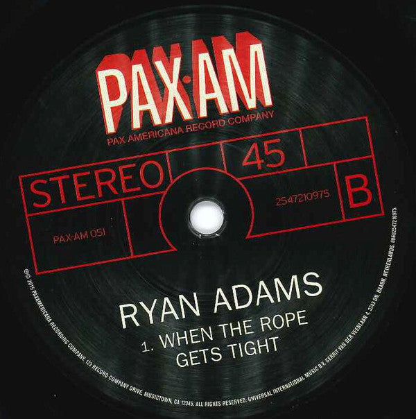 Ryan Adams : Come Pick Me Up (Alternate Take) (7", RSD, Single)