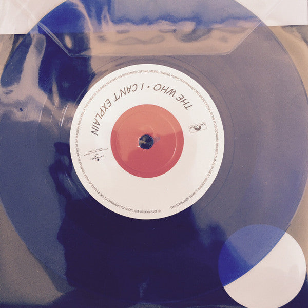 The Who : Be Lucky / I Can't Explain (7", RSD, Single, Mono, Ltd, RE, Blu)