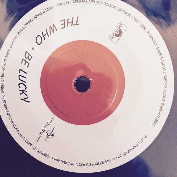 The Who : Be Lucky / I Can't Explain (7", RSD, Single, Mono, Ltd, RE, Blu)