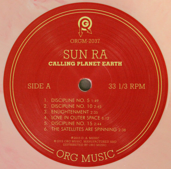Sun Ra : Calling Planet Earth (LP, Album, RSD, Ltd, RE, Pin)