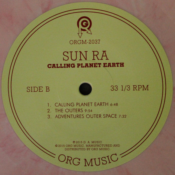 Sun Ra : Calling Planet Earth (LP, Album, RSD, Ltd, RE, Pin)