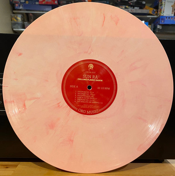 Sun Ra : Calling Planet Earth (LP, Album, RSD, Ltd, RE, Pin)