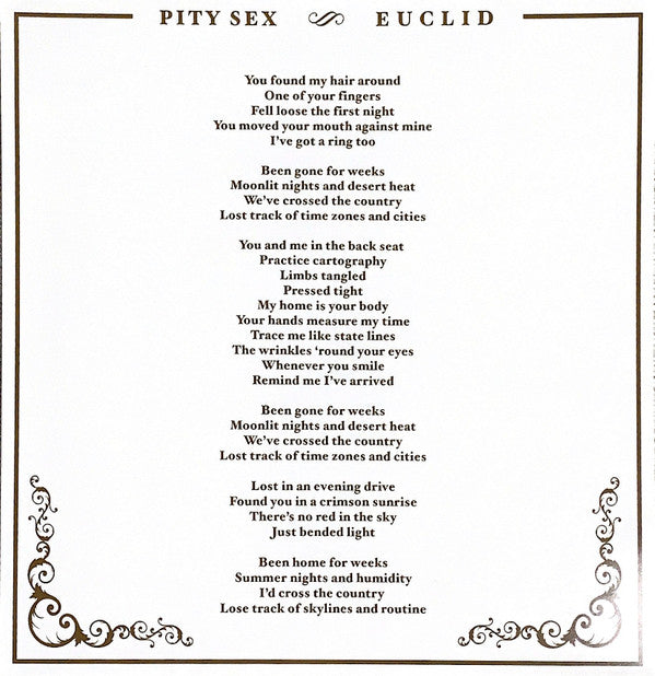 Pity Sex : Euclid (7", S/Sided, Gre)
