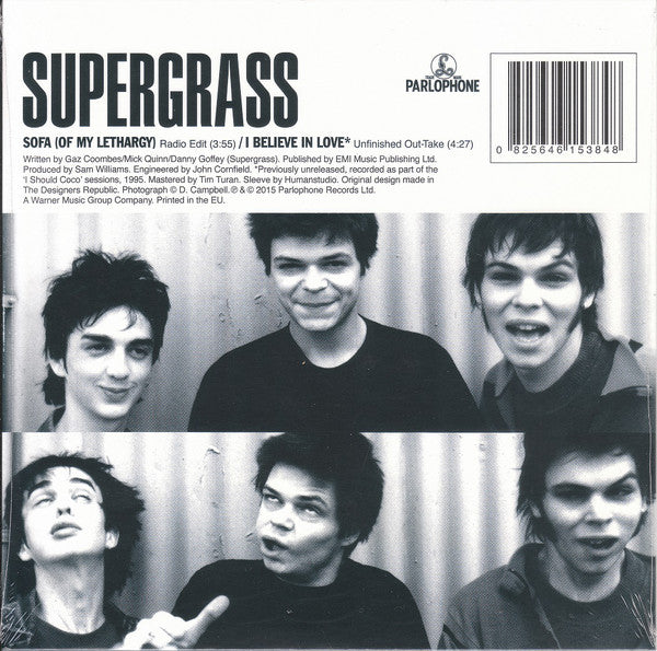 Supergrass : Sofa (Of My Lethargy) (7", RSD, Single, Ltd, RE, Gre)
