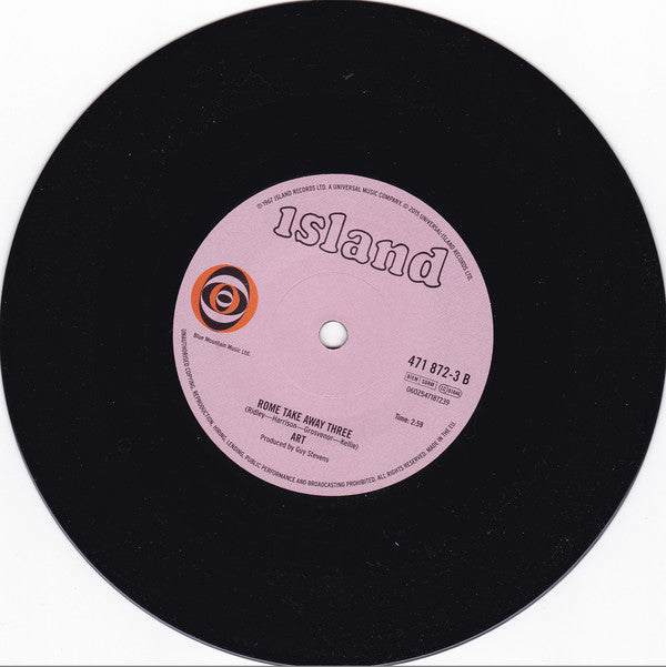 Art (2) : What's That Sound (For What It's Worth) / Rome Take Away Three (7", Single, RE)