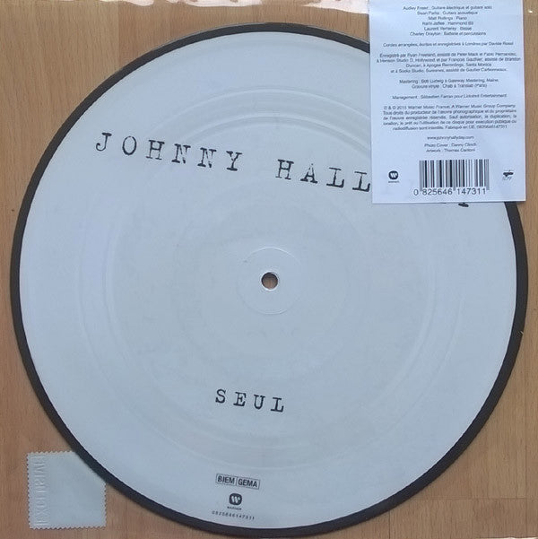 Johnny Hallyday : Seul (10", Single, Ltd, Pic)