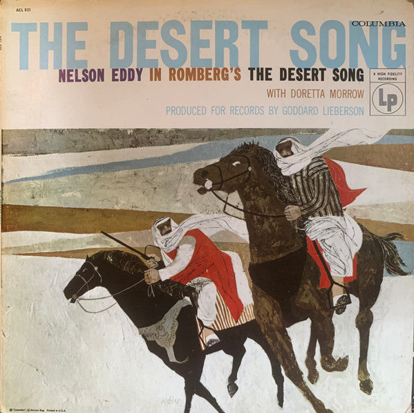 Sigmund Romberg - Nelson Eddy, Doretta Morrow : The Desert Song (LP, Mono, RE)