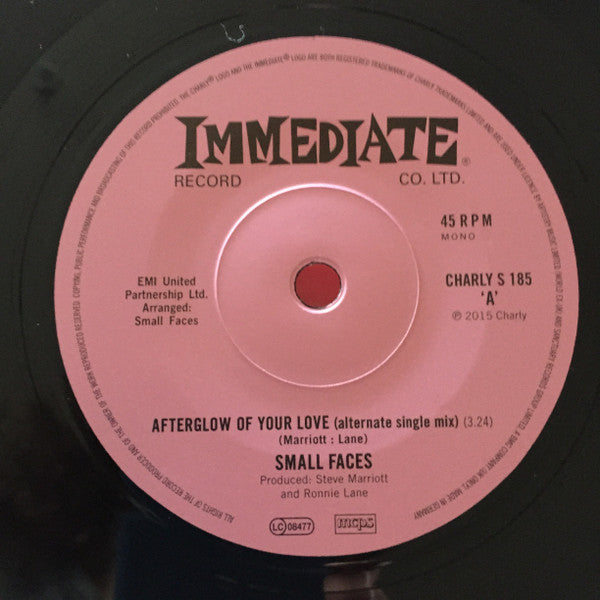 Small Faces : Afterglow Of Your Love (7", RSD, Single, Mono)