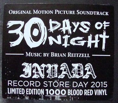 Brian Reitzell : 30 Days Of Night (Original Motion Picture Soundtrack) (2xLP, RSD, Ltd, Blo)