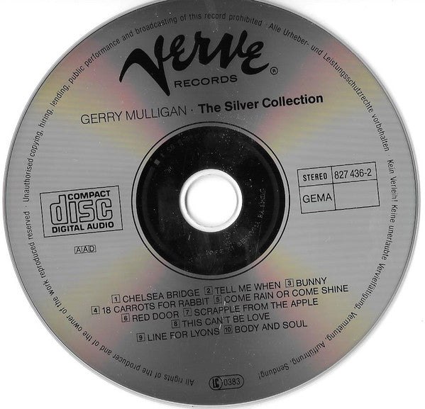 Gerry Mulligan : Gerry Mulligan Meets The Saxophonists (CD, Comp)