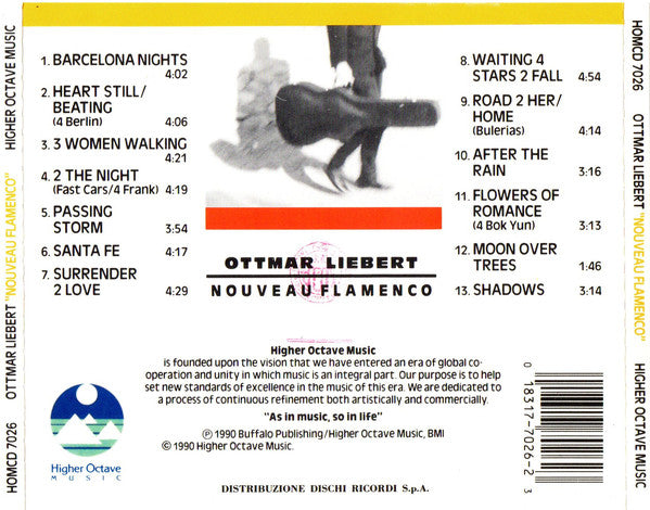 Ottmar Liebert : Nouveau Flamenco (CD, Album)