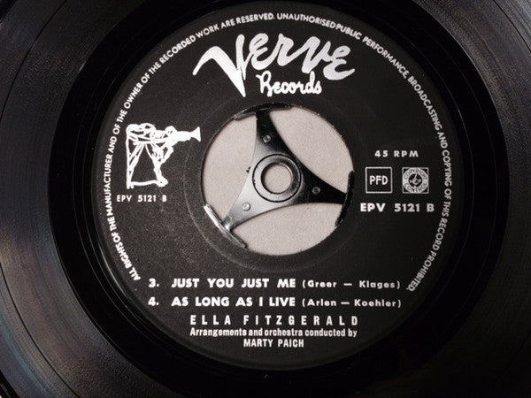 Ella Fitzgerald : Little Jazz (7", EP)