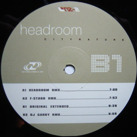 Headroom* : City Nature (12")