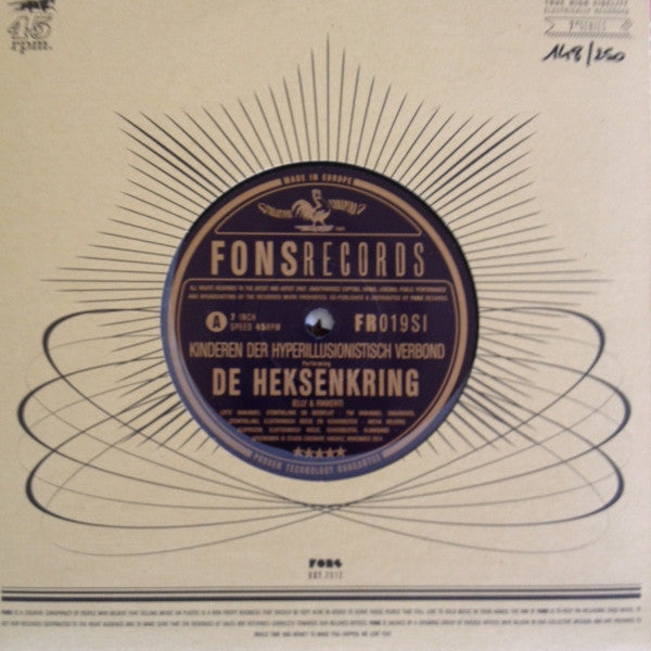 Kinderen Der Hyperillusionistisch Verbond : De Heksenkring (7", Single, Ltd, Num)