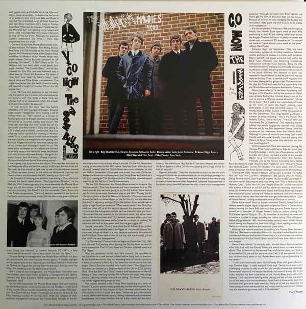 The Moody Blues : The Magnificent Moodies (LP, Album, Mono, RE)