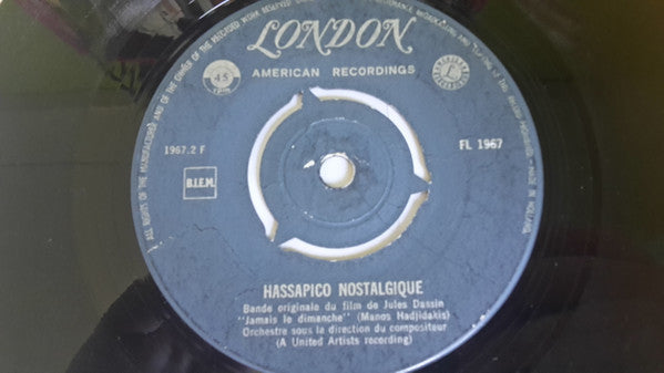 Melina Mercouri : Les Enfants Du Pirée (7", Single)