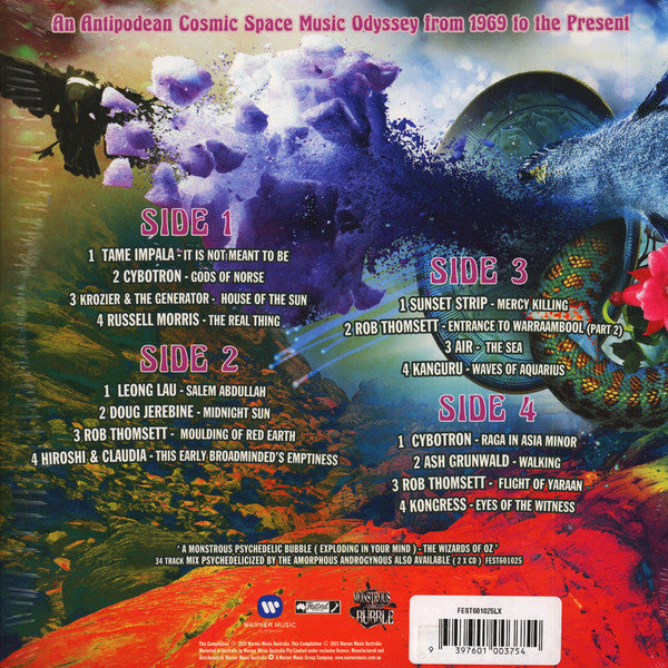 Amorphous Androgynous : A Monstrous Psychedelic Bubble Exploding In Your Mind - The Wizards Of Oz (2xLP, RSD, Comp, Gat)