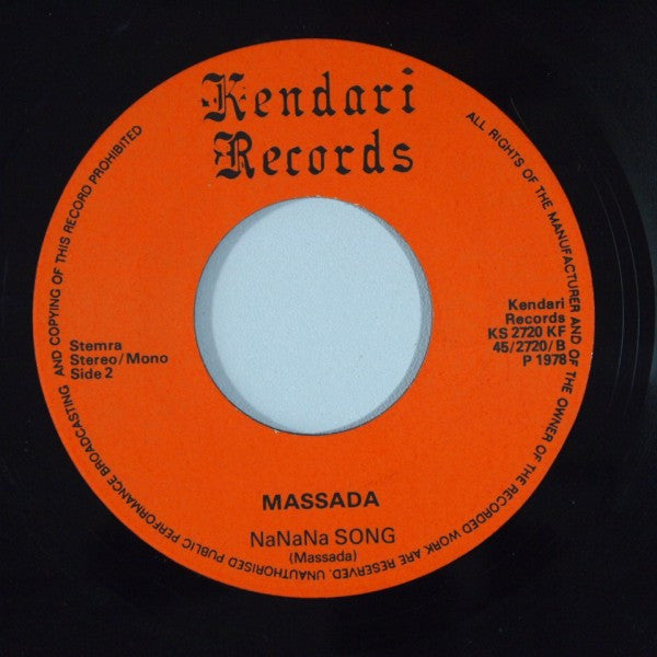 Massada (2) : Dansa (Don't Quit Dancing) (7", Single)