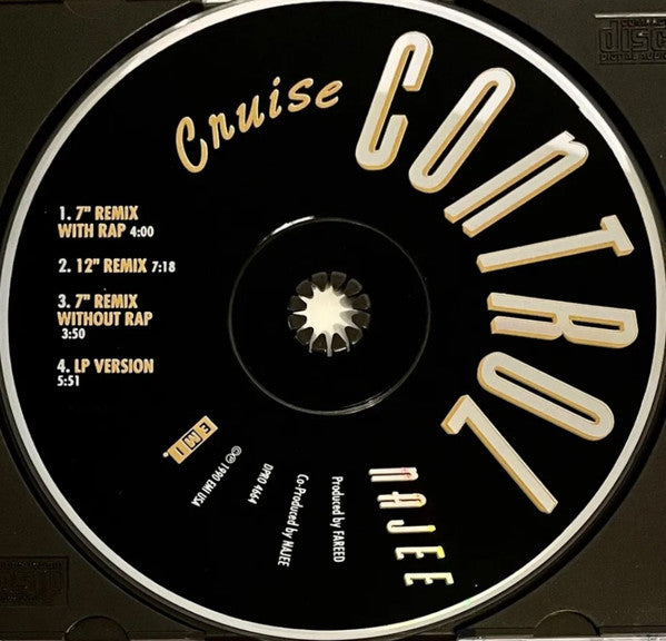 Najee : Cruise Control (CD, Single, Promo)