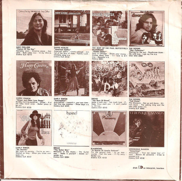 Carly Simon : The Right Thing To Do (7", Single)