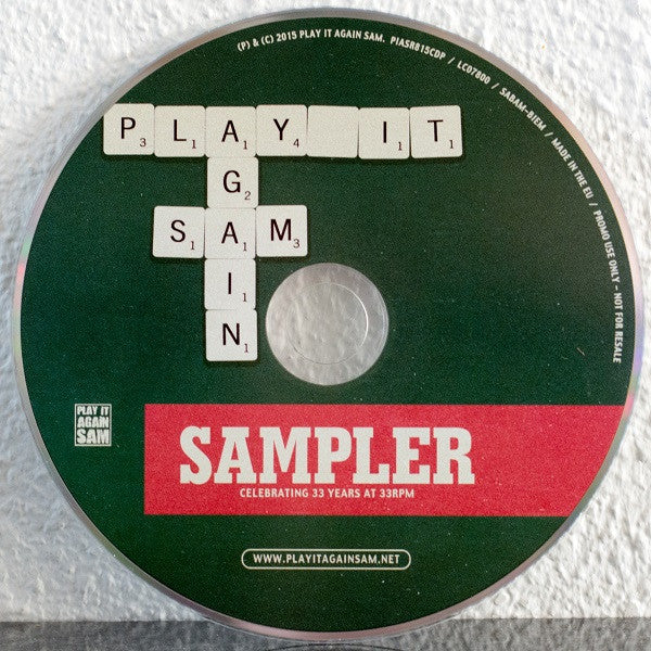 Various : Sampler - Celebrating 33 Years At 33RPM (CD, Comp, Promo)