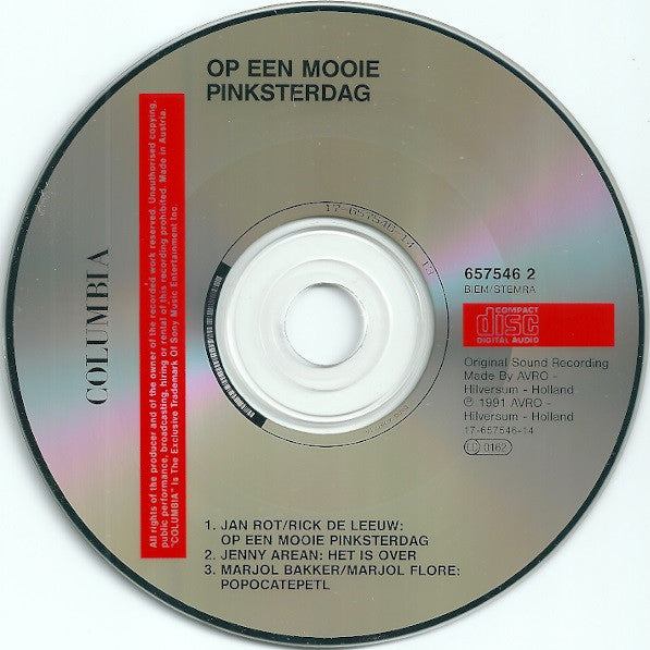 Jan Rot / Rick de Leeuw : Op Een Mooie Pinksterdag (CD, Maxi)