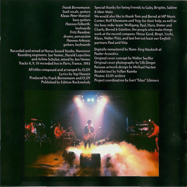 Eloy : Performance (CD, Album, RE, RM)