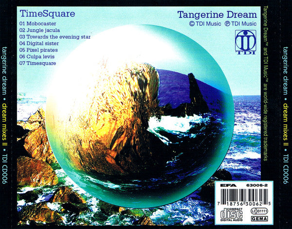 Tangerine Dream : TimeSquare - Dream Mixes II (CD, Album)